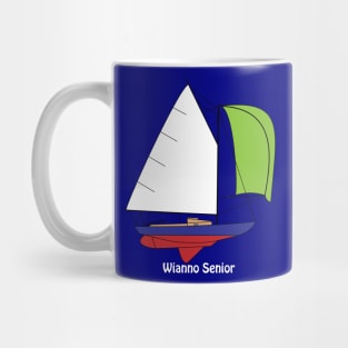 Wianno Senior Sailboat Mug